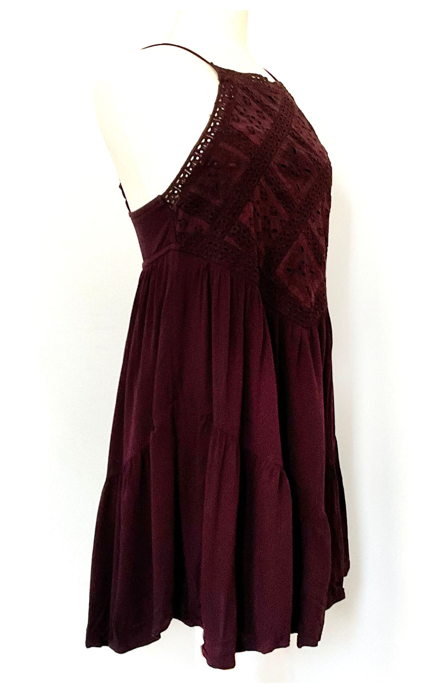 Raspberry Beret Dress