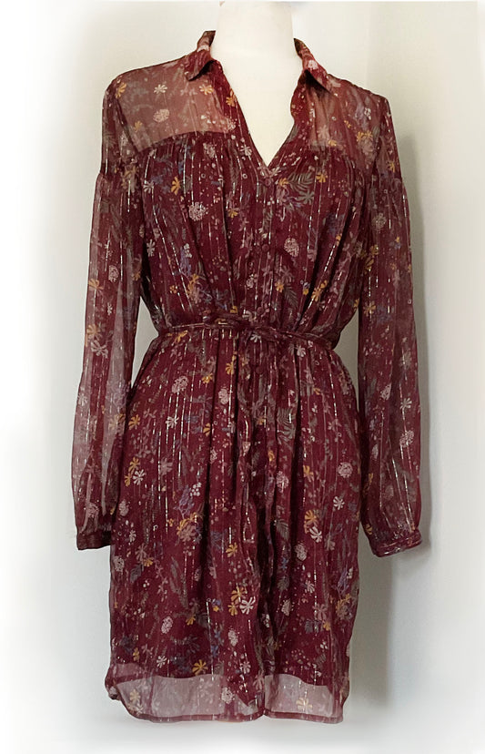 Sparkling Red Wine Dress